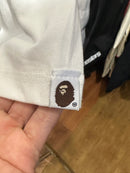 Camiseta BAPE X New Balance “Apes Together Strong” Branca - Pronta Entrega