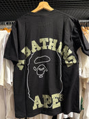 Camiseta BAPE Abathing Ape Big Head Camo Preta - Pronta Entrega