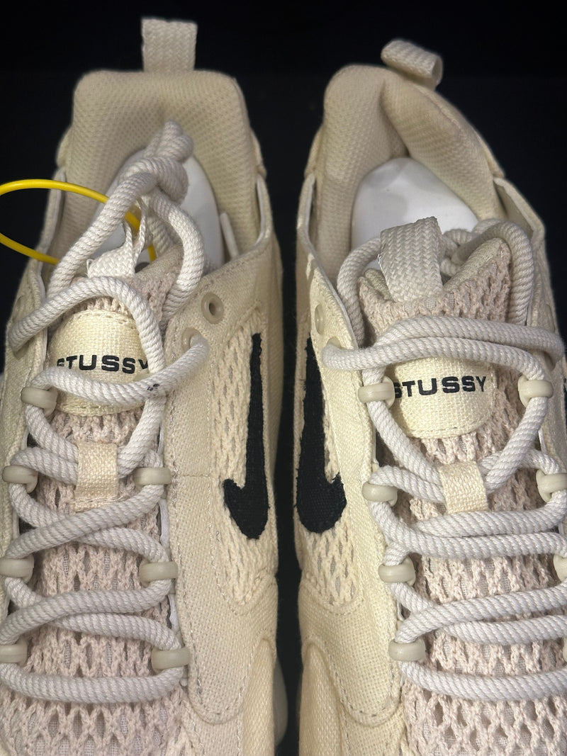 Tênis Nike x Stussy Air Zoom Spiridon Cage 2 Fossil/Black- Pronta Entrega