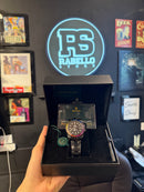 Relógio BAPE Type 1 Bapex Crystal Stone Watch Black - ENCOMENDA