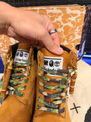 Bota Timberland x Bape x Undefeated 6-Inch - Pronta Entrega