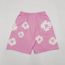 Shorts Denim Tears The Cotton Wreath Pink - Encomenda