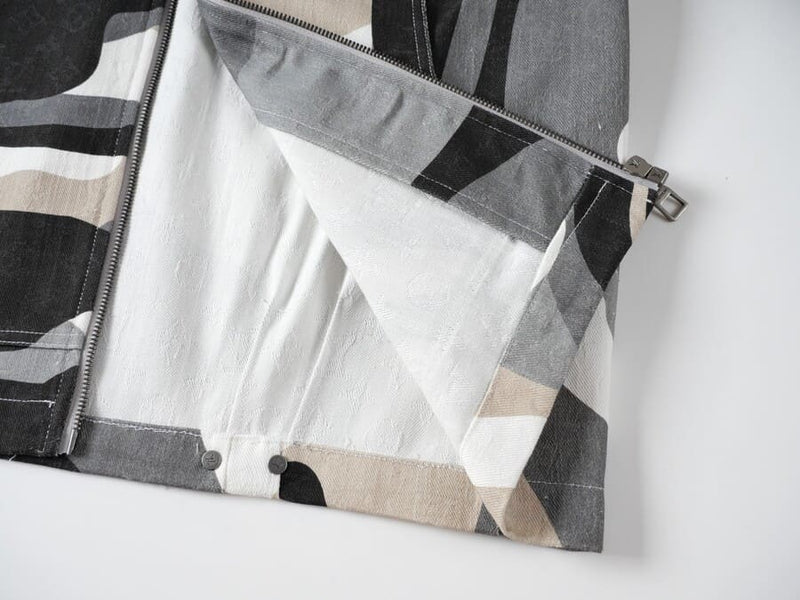 Jaqueta Louis Vuitton Patchwork Portrait Denim - Encomenda