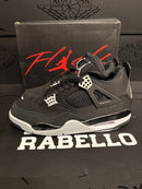 Tênis Air Jordan 4 Black Canvas - Pronta Entrega