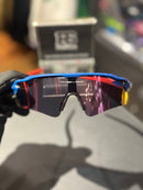 Óculos Oakley Radar Ev Blue/Orange Lente Prizm - Pronta Entrega