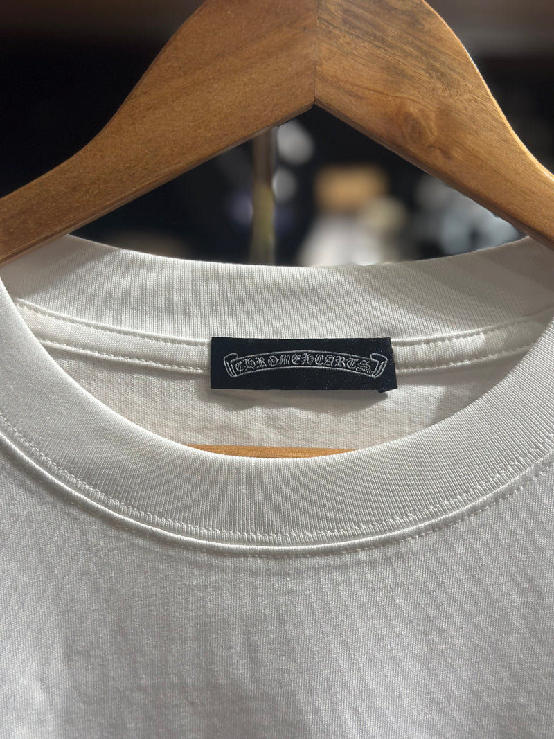Camiseta Chrome Hearts Big Logo Branca - Pronta Entrega