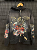 Jaqueta Vale Forever Eagle Heart Black - Pronta Entrega