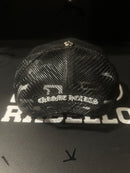 Boné Trucker Aba Reta Chrome Hearts Black - Pronta Entrega