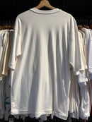 Camiseta Palm Angels Milano Flor Oversized ’ Branca - Pronta Entrega