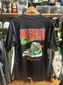 Camiseta Nike Swoosh Jordan Preta - Pronta Entregar