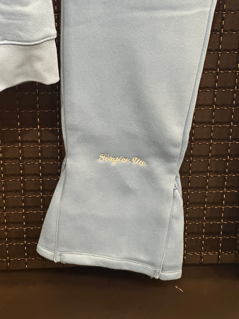 Conjunto Syna Moletom “Forgives Me” Blue - Pronta Entrega