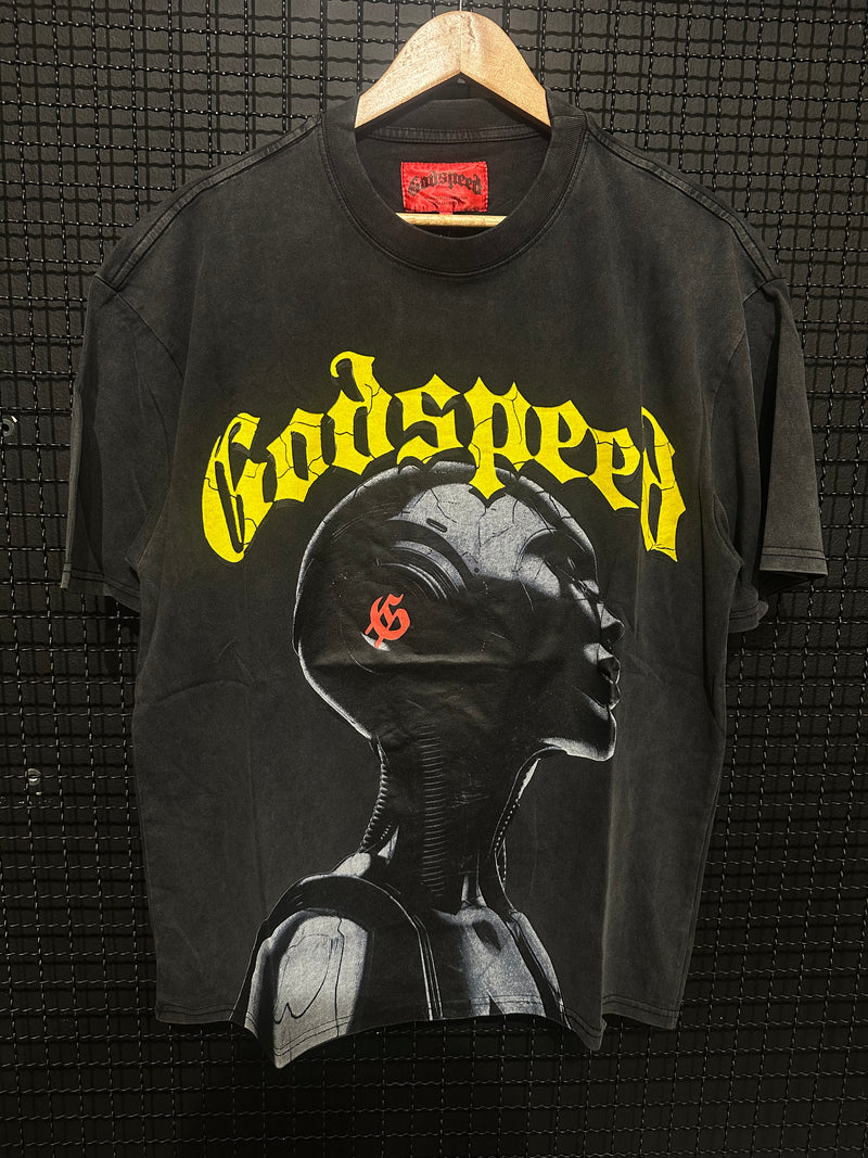 Camiseta Godspeed Robot Black - Pronta Entrega