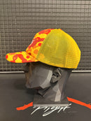 Boné Stussy x Bape Camo Yellow - Pronta Entrega