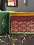 Carteira Goyard Vermelha - Pronta Entrega