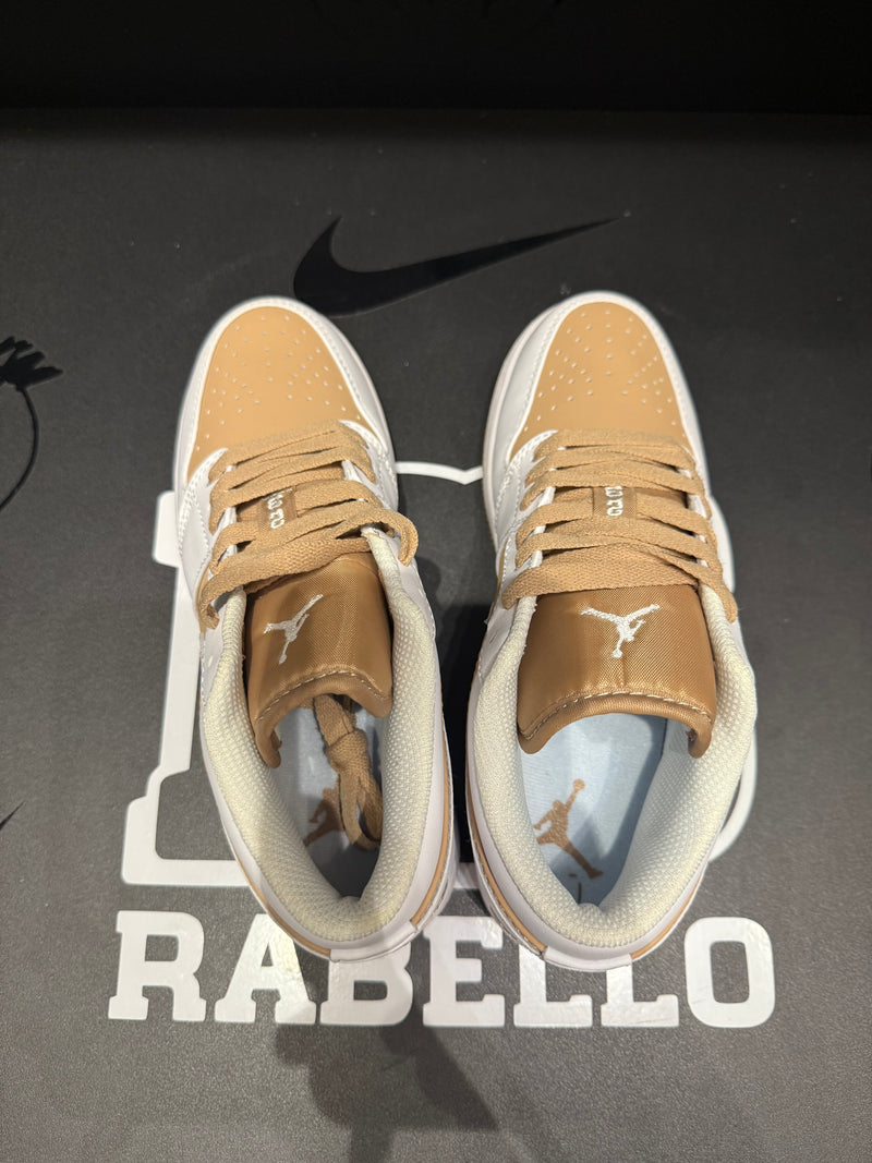 Tênis Nike Air Jordan 1 Low Hemp White - Pronta Entrega