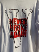 Camiseta VLONE Youngboy Never Broke Again Branca - Pronta Entrega