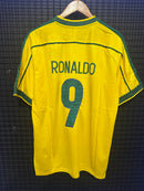 Camiseta Nike Retrô Seleção Brasileira 2002 Ronaldo
