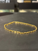 Pulseira Cartier Slim Banhada Fecho Encaixe 25 CM - Pronta Entrega