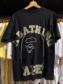 Camiseta BAPE Abathing Ape Logo Preta - Pronta Entrega