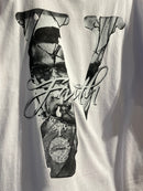 Camiseta VLONE x POP SMOKE Branca - Pronta Entrega