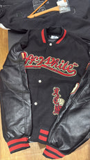 Jaqueta Varsity Off-White x AC Milan Black Red - Encomenda