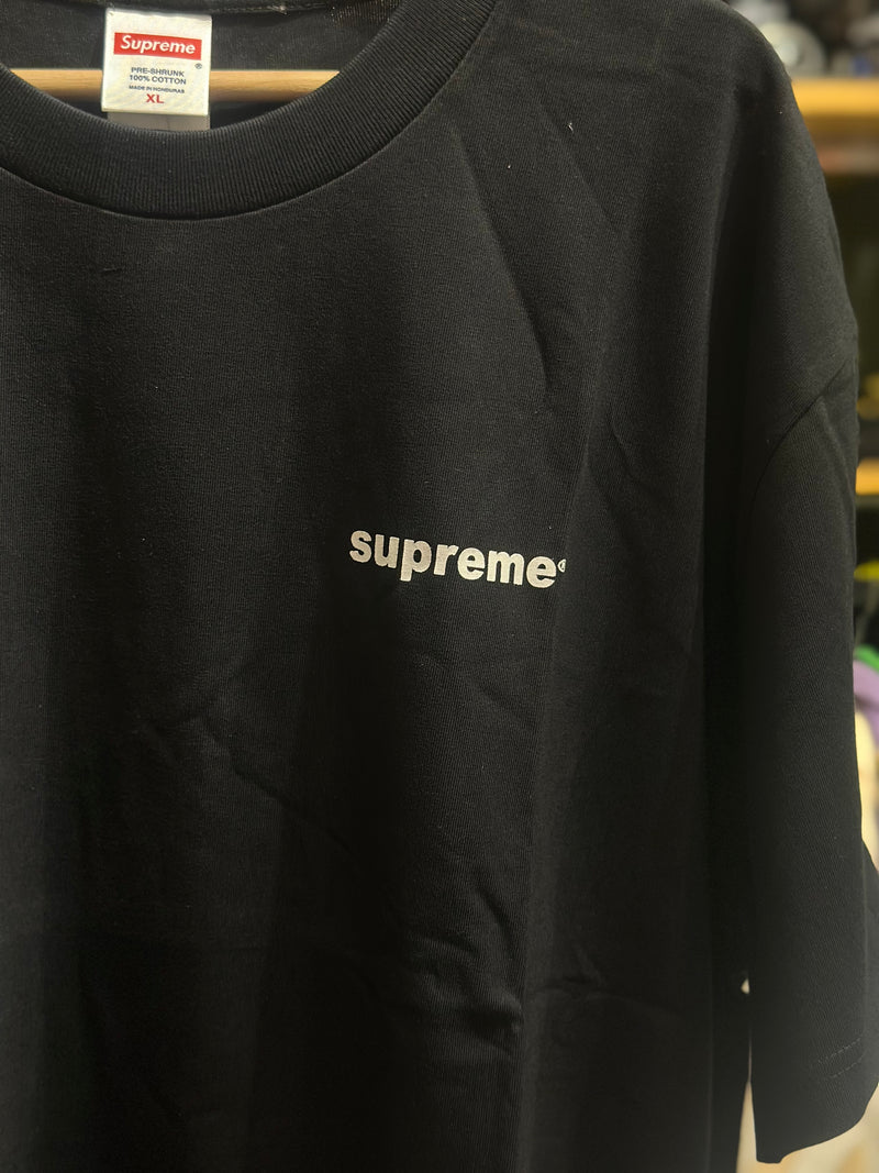 Camiseta SUPREME “Fuck Money” Preta - Pronta Entrega