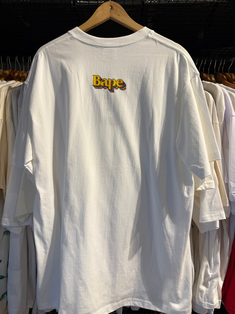 Camiseta BAPE ‘A Abathing Ape’ Color Head Ape - Pronta Entrega