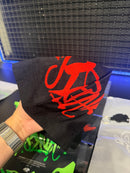 Gorro Syna World Big Logo Skull Beanie Red black - Pronta Entrega