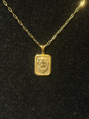 Corrente Cartier Banhada Pingente Leão - Pronta Entrega