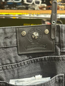 Calça Jeans Preta Chrome Hearts Cruz Black- Pronta Entrega