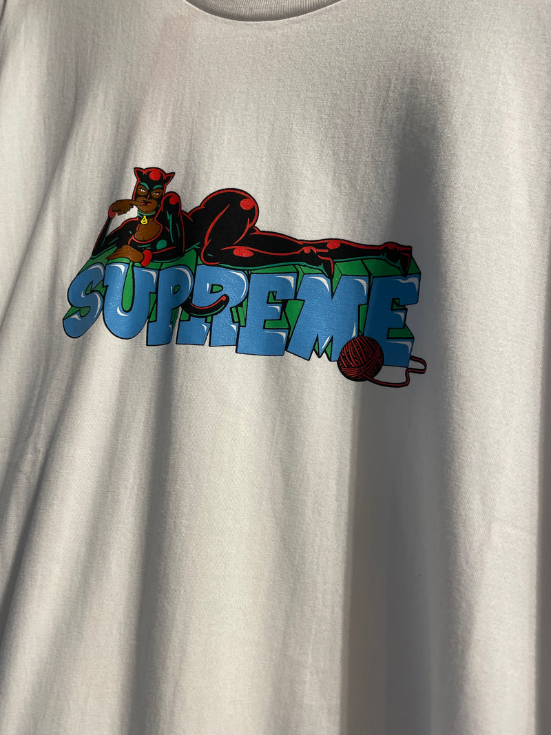 Camiseta SUPREME Branca - Pronta Entrega