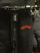 Conjunto Trapstar Retro Preto/Vermelho - Pronta Entrega