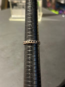 Anel Aço Inoxidável Chumbo - Pronta Entrega