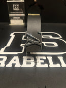 Cinto Louis Vuitton Black Logo Preto 115 CM  - Pronta Entrega