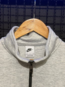 Jaqueta Nike Solo Swoosh 1/4-Zip Cinza - Pronta Entrega