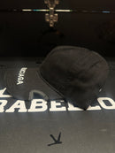 Boné Aba Curva Cortada Balenciaga Preto Logo Aba - Pronta Entrega