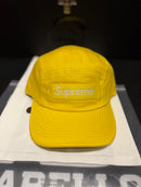Boné Supreme 5 Panel Washed Canvas Camp Amarelo - Pronta Entrega