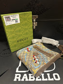 Bolsa Gucci Carteiro Transversal Disney Donald Duck Bege - Pronta Entrega