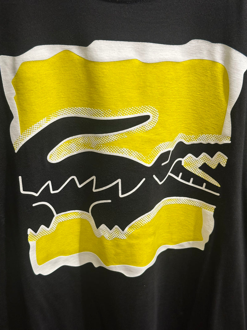 Camisa Lacoste Black/Yellow - Pronta Entrega