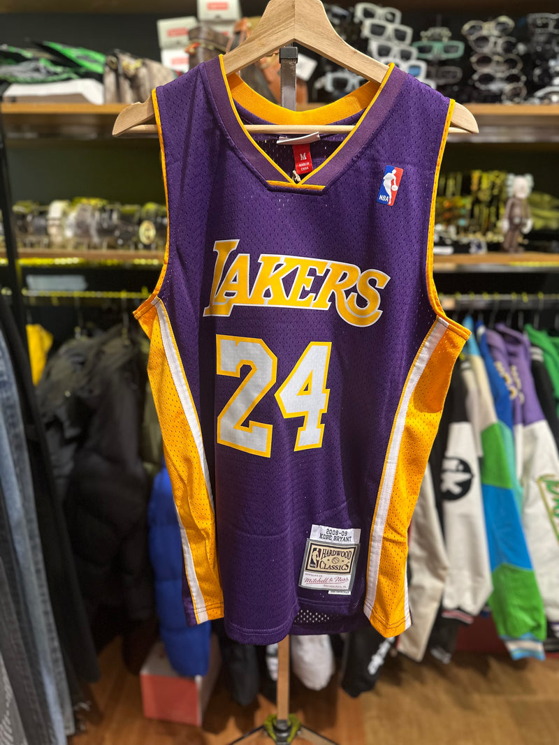 Jersey NBA Classics Los Angeles Lakers Purple/Gold Kobe Bryant #24 - Pronta Entrega