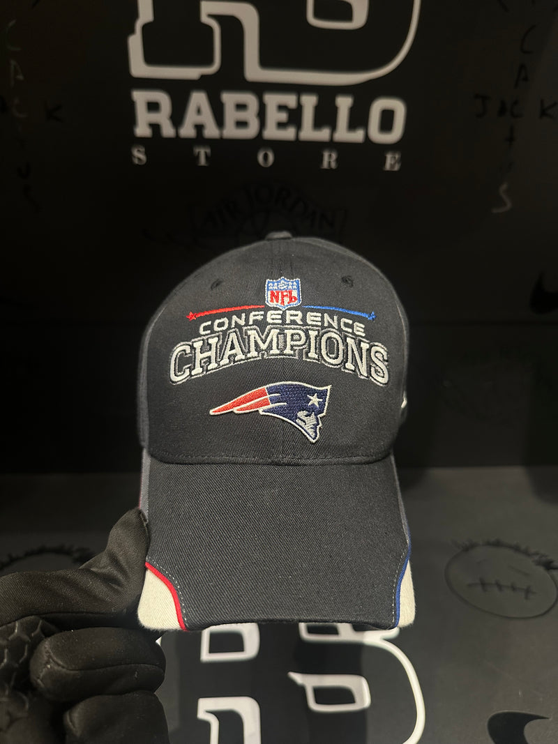 Boné Aba Curva New Era NFL New England Patriots Conference Champions  - Pronta Entrega