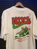 Camiseta Nike Oversized Swoosh Jordan Branca - Pronta Entrega