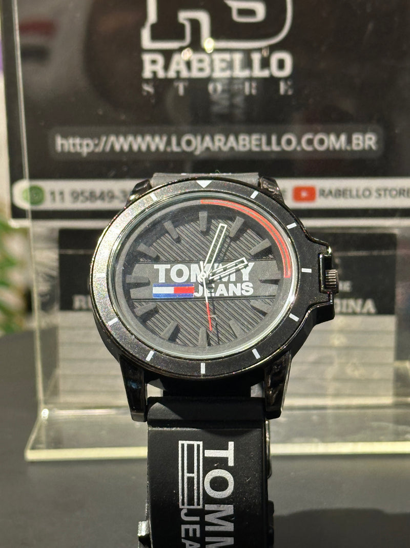 Relógio Tommy Jeans Black - Pronta Entrega