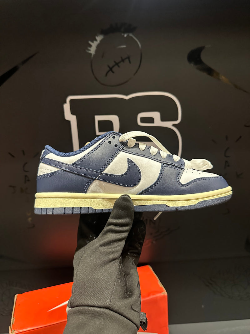 Tênis Nike Dunk Low Vintage Navy - Pronta Entrega