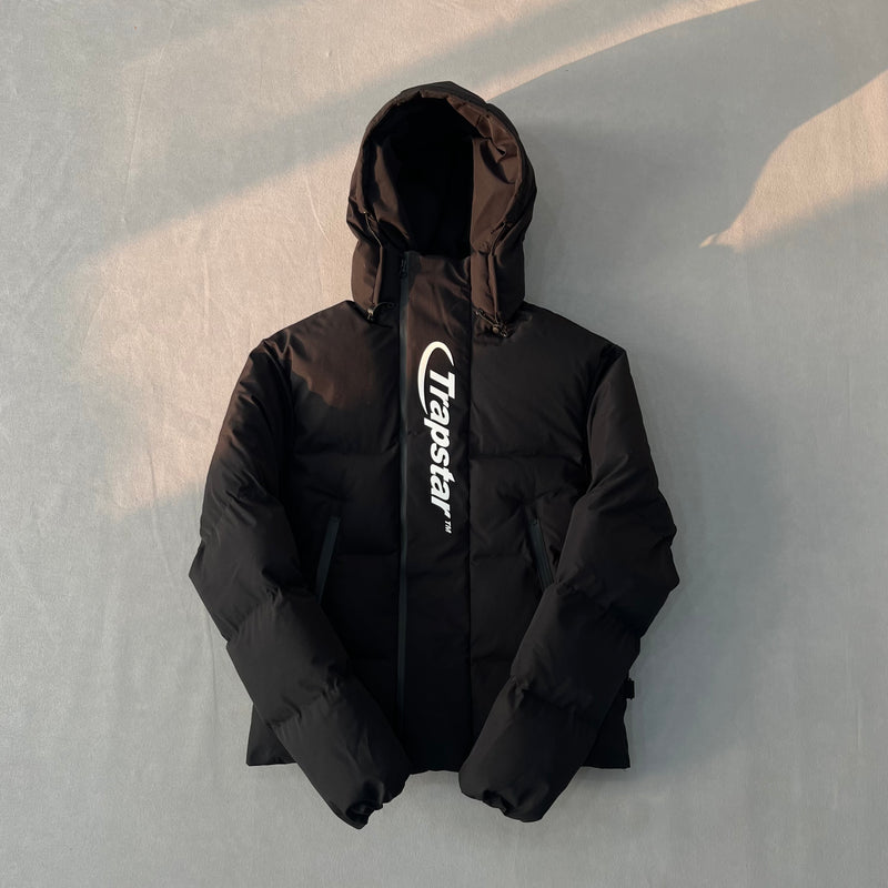 Jaqueta Puffer Trapstar Hyperdrive Preto - Encomenda