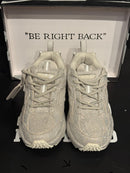 Tênis Off-White Be Right Back Prata Cravejado - Pronta Entrega