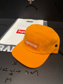 Boné Supreme 5 Panel Washed Canvas Camp Cap Laranja - Pronta Entrega