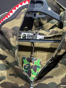 Jaqueta Bape Shark Camo Full Zip - Pronta Entrega