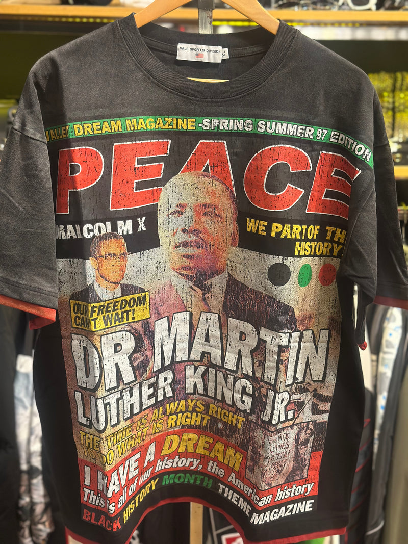 Camiseta Valley Martin Luther King “Peace” - Pronta Entregaa