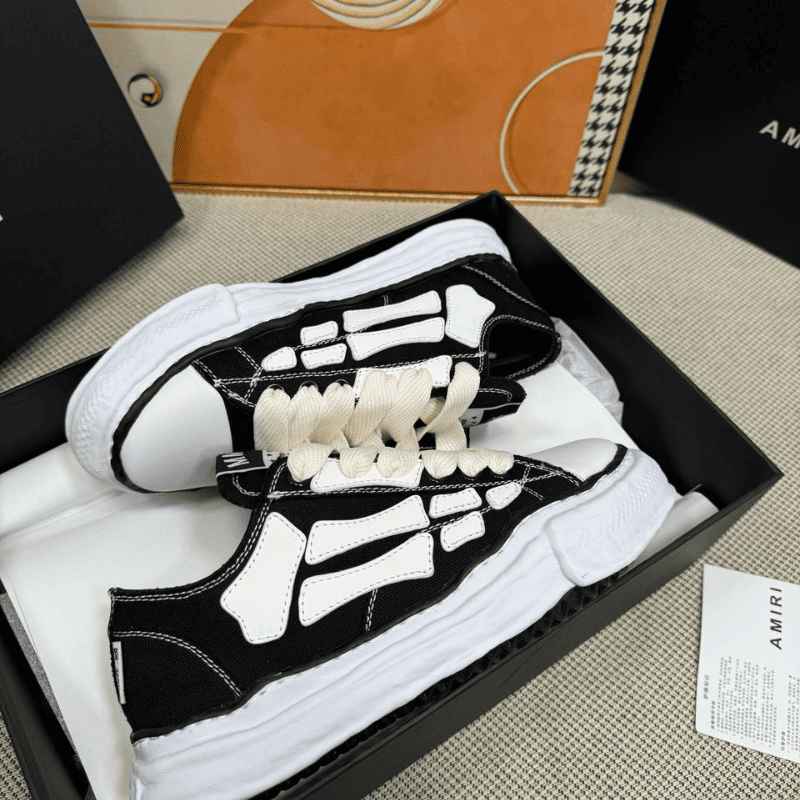 Amiri Bones x Maison Mihara Yasuhiro Black - ENCOMENDA